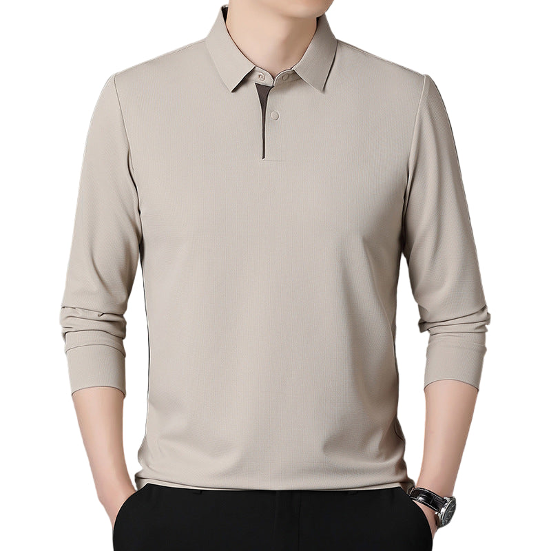 Men's Long-Sleeve Polo Shirt