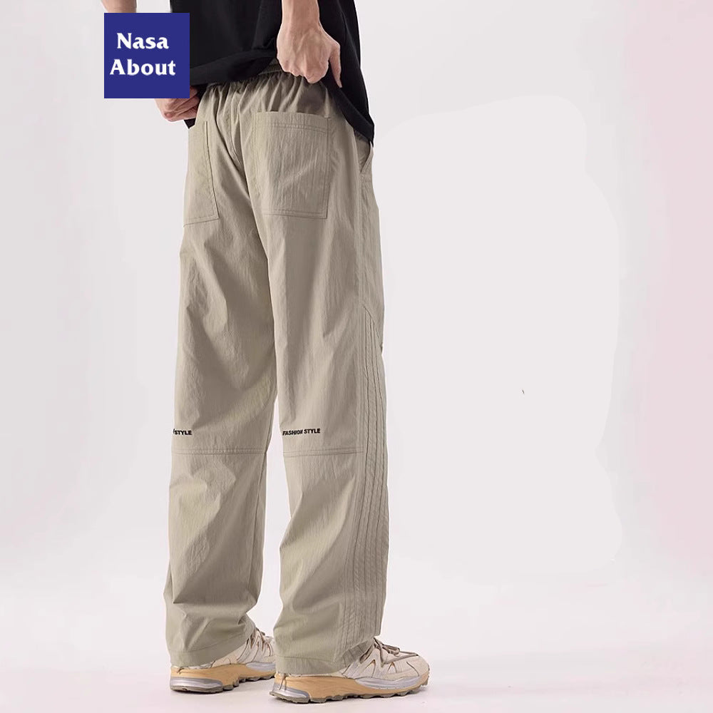 NASA Ice Silk Casual Pants