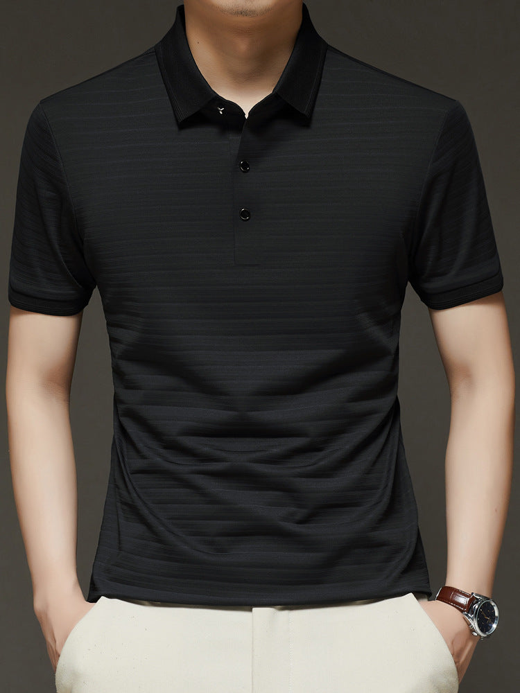Seamless Ribbed Polo