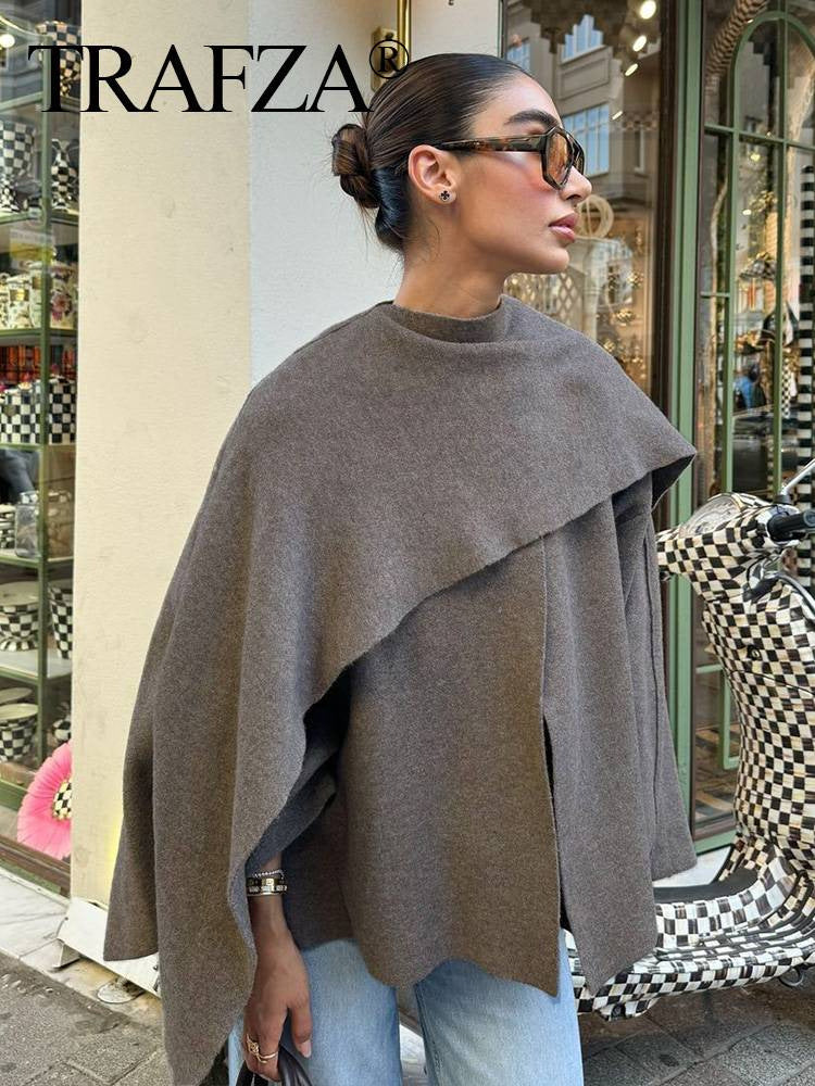 Women's Cape-Style Coat