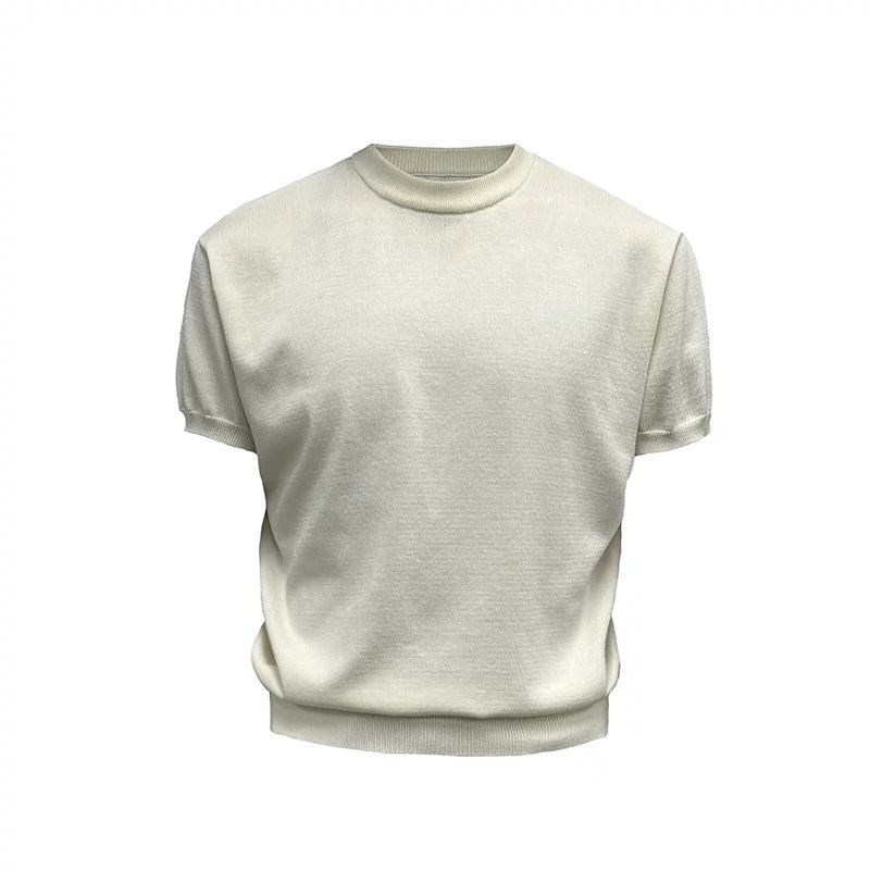 Textured Knit Muscle Tee