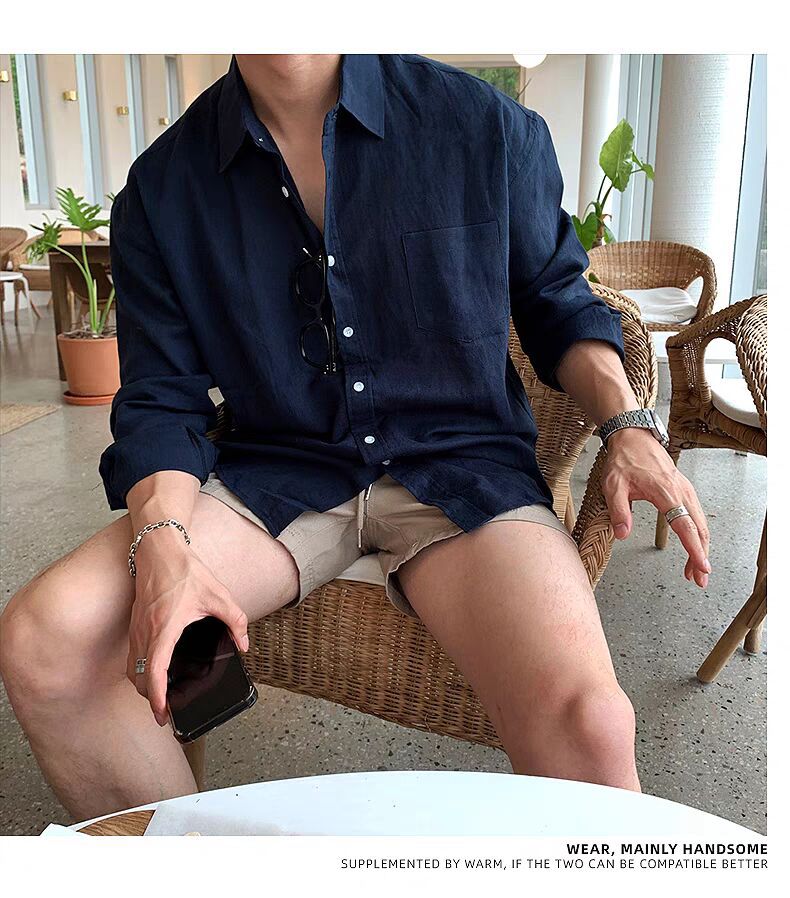 Breathable Textured Casual Wear