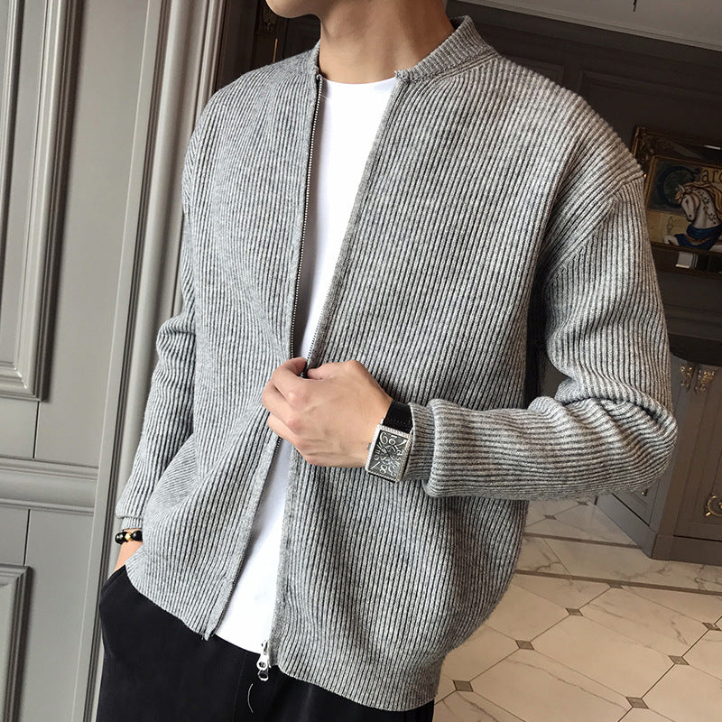 Thick V-Neck Japanese Sweater