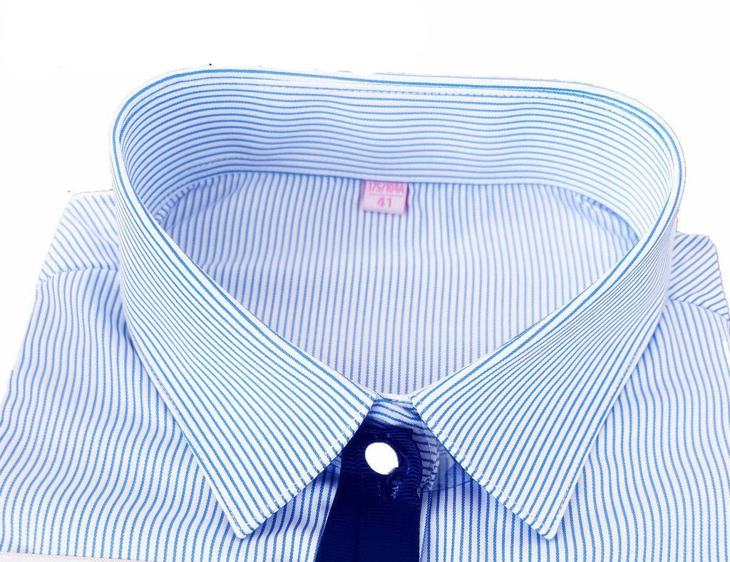 Professional Pinstripe Work Shirt