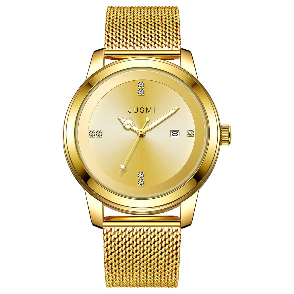 Men's Fashion Mesh Belt Watch