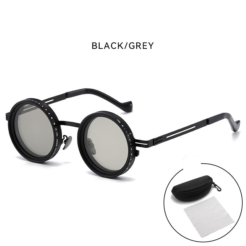 Steampunk Round Sunglasses