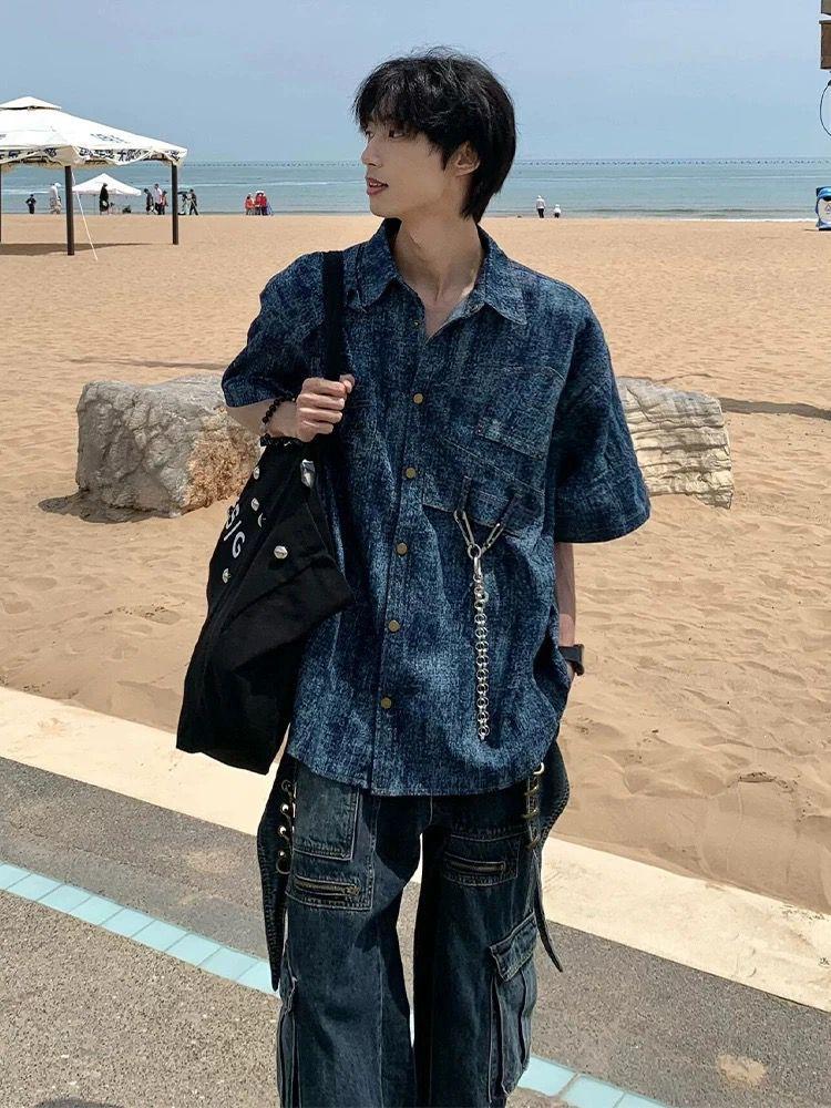 Vintage Tie-Dye Overshirt