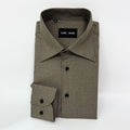 Italian Point Collar Slim-Fit Dress Shirt