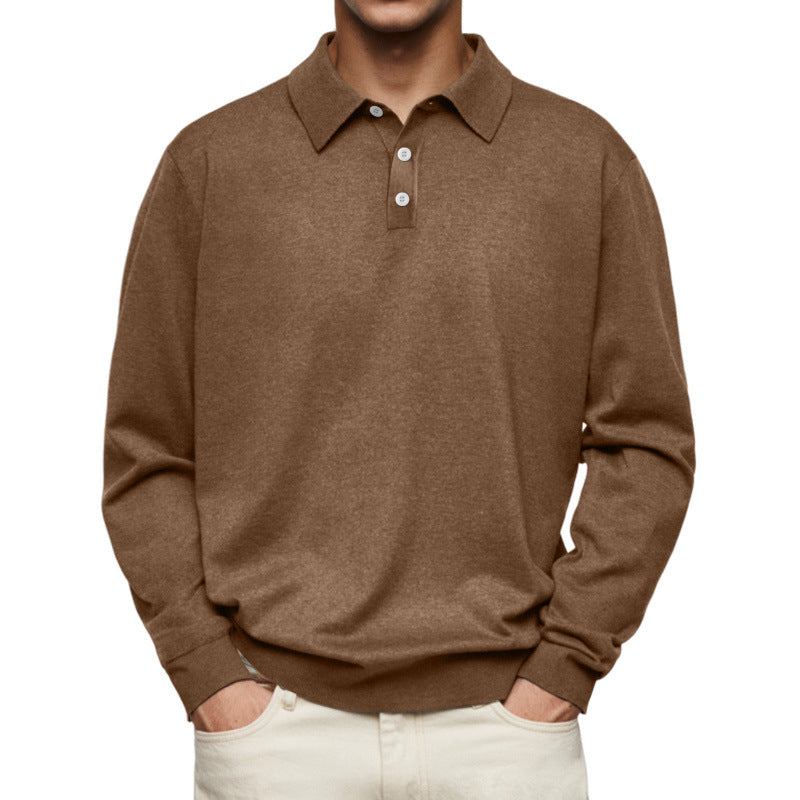 Men's Long-Sleeve Polo Shirt