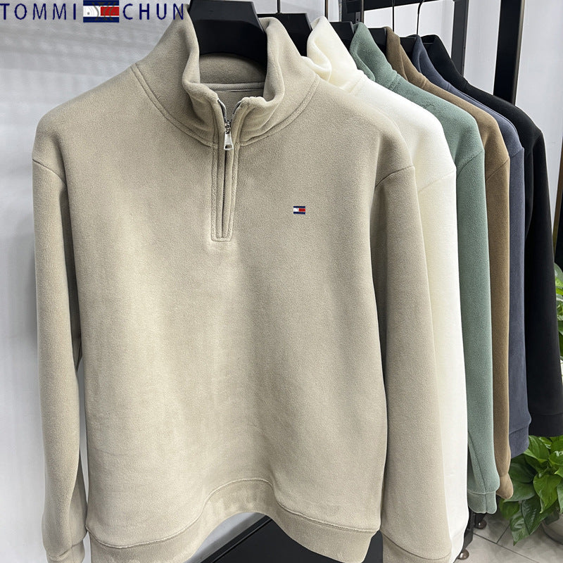 Quarter-Zip Fleece Sweatshirt