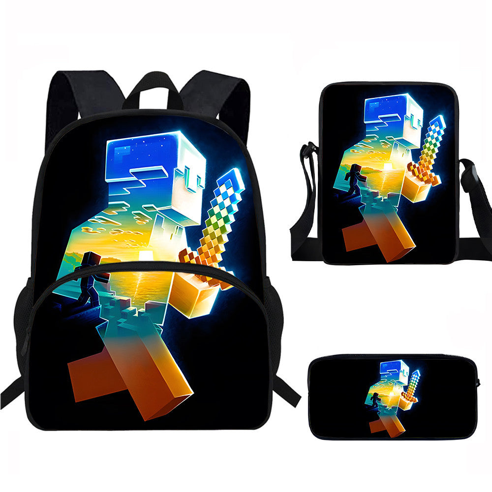 Minecraft Backpack Set