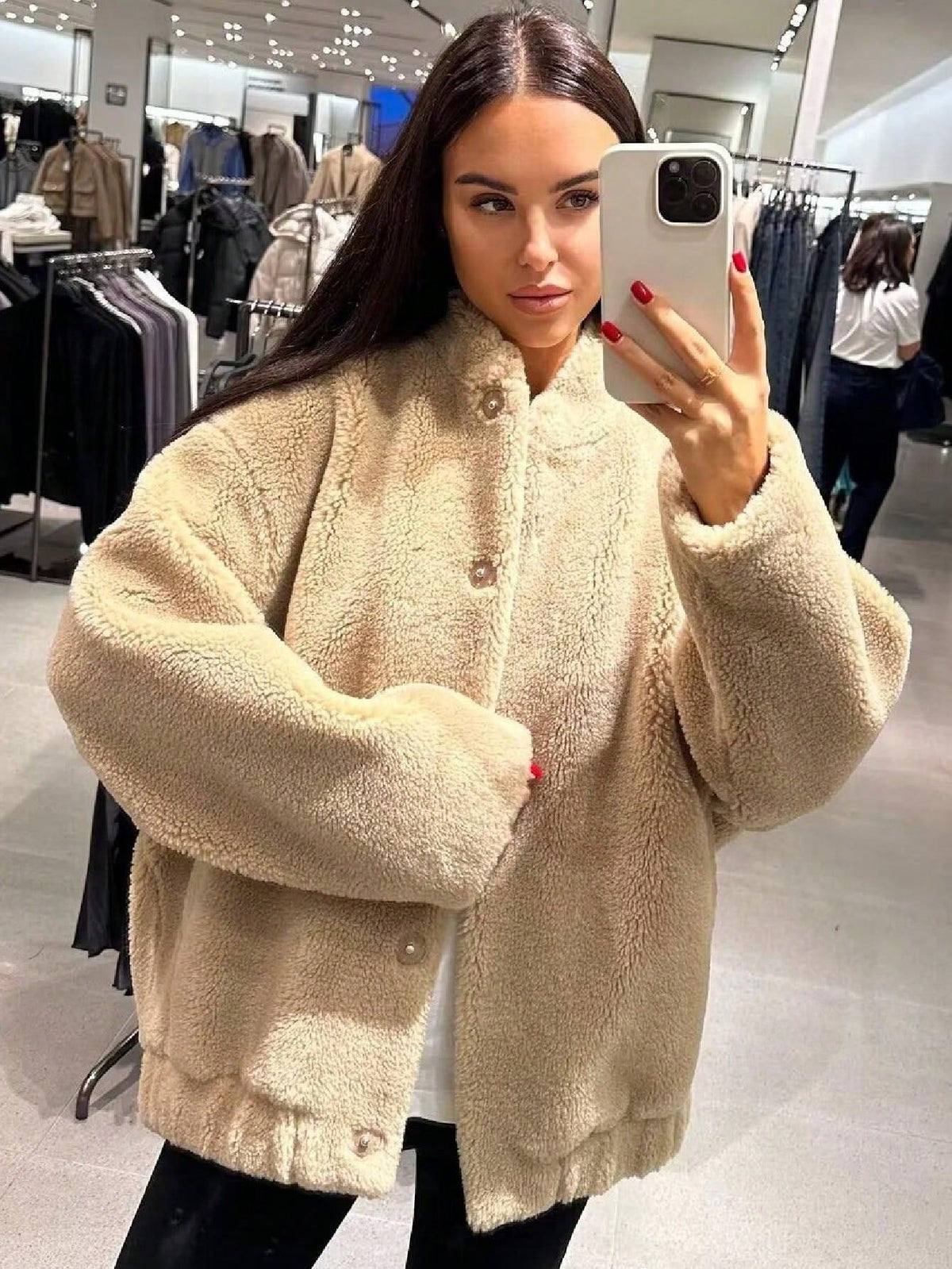 Women's Fleece Flight Jacket