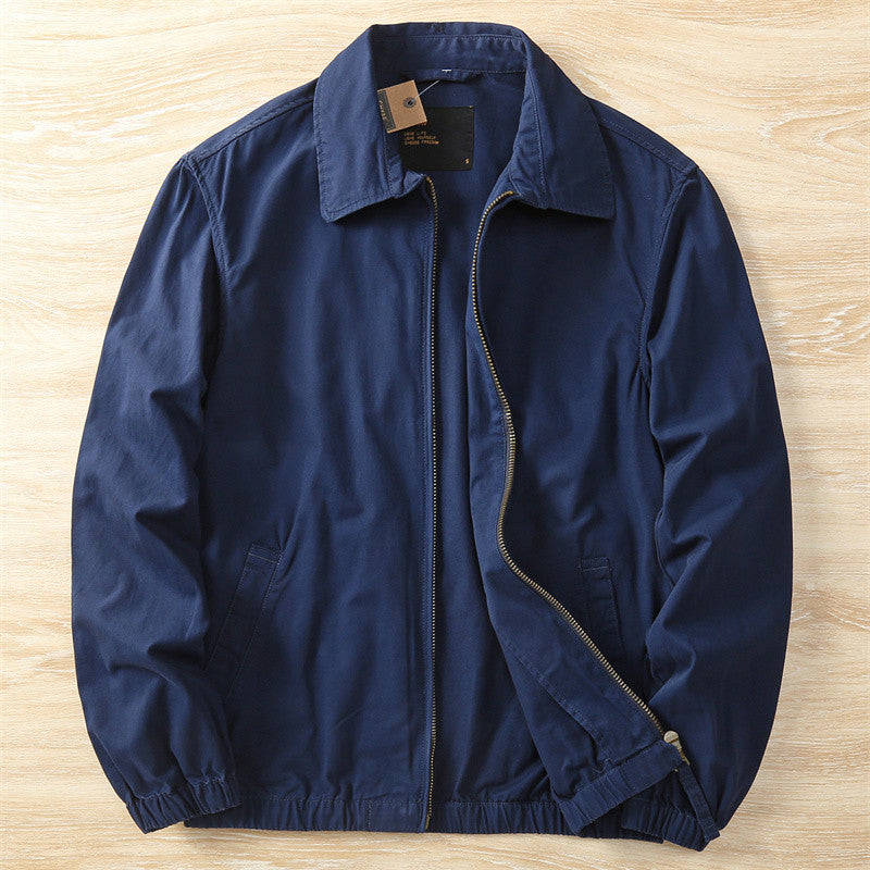 Men's Casual Turn-Collar Jacket