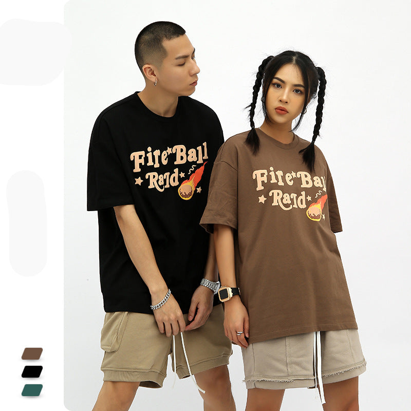 Fire Ball Raid Graphic Tee