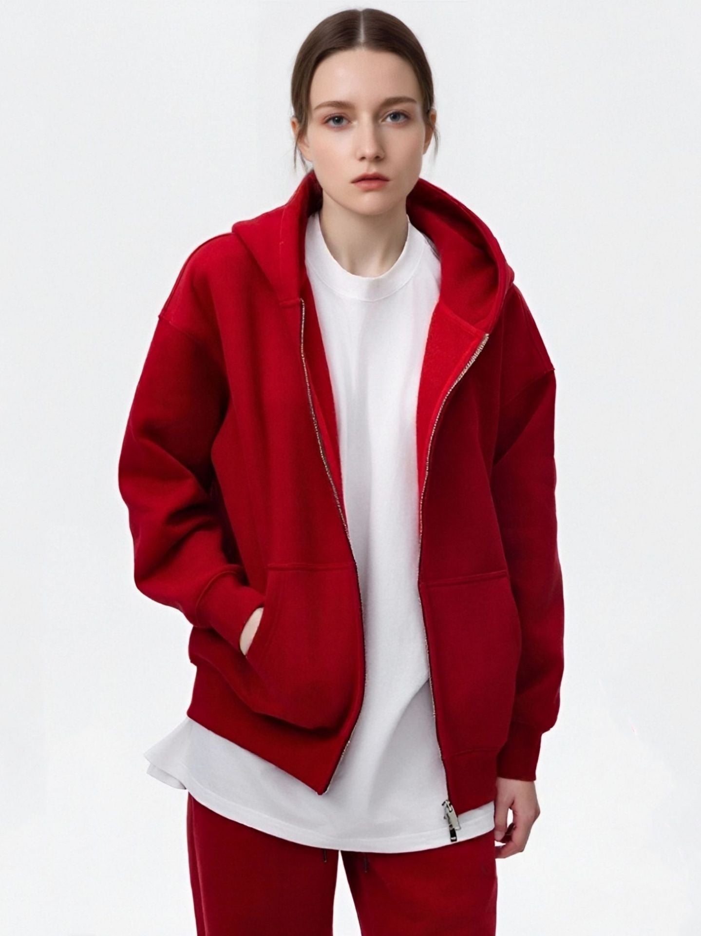 Unisex Zip-Up Hoodie