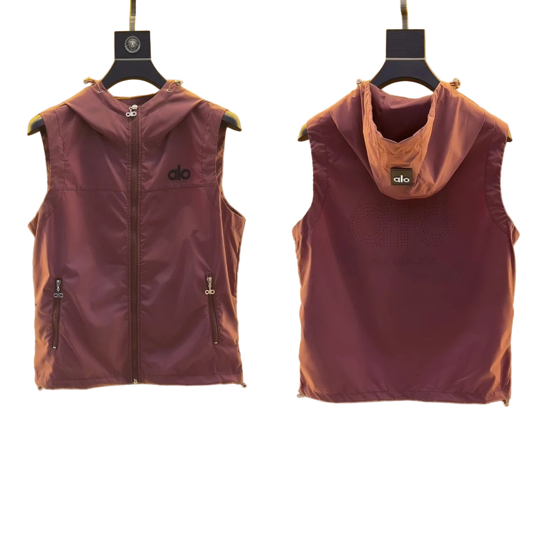 Sleeveless Hoodie Vest