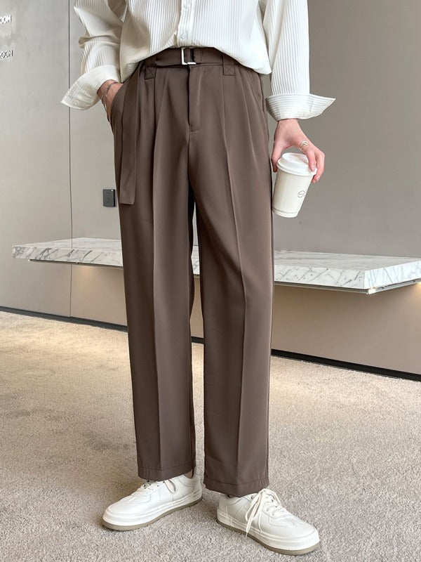 Oversized Pleated Trousers