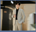Two-piece casual men's suit