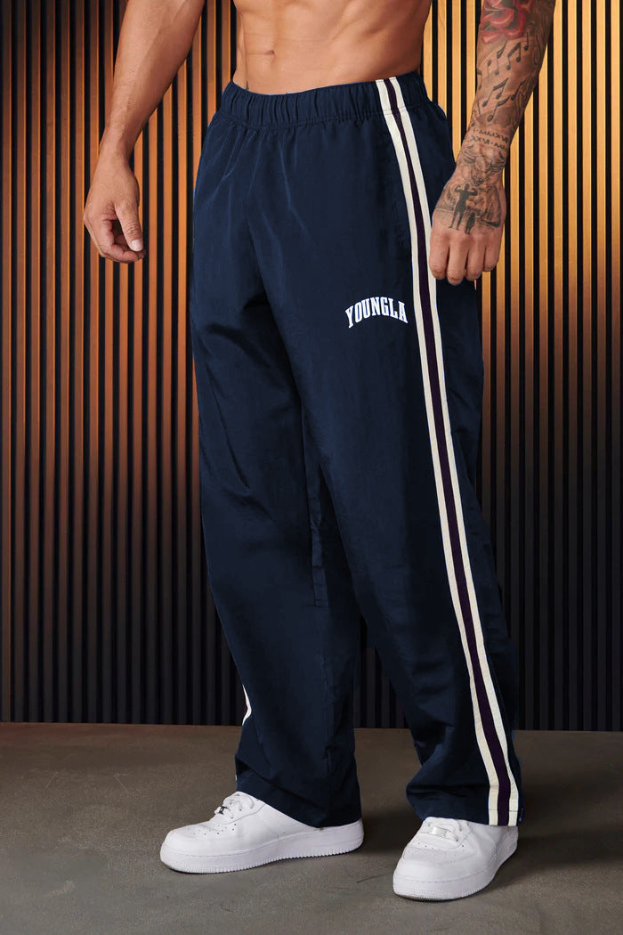 Double-Stripe Fitness Trousers