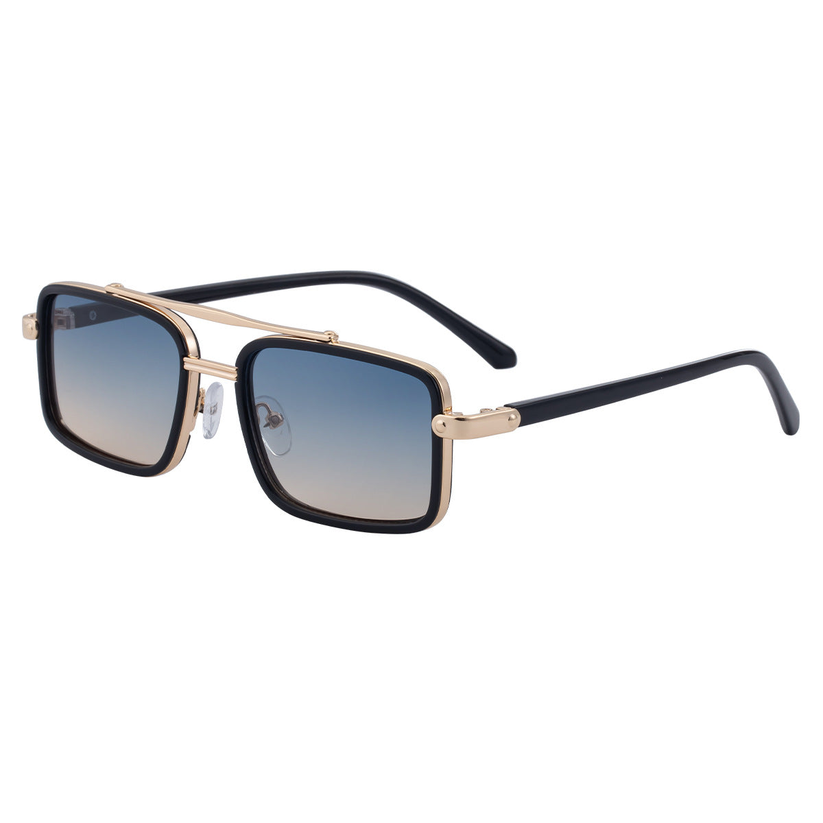 Retro Square Aviator Sunglasses