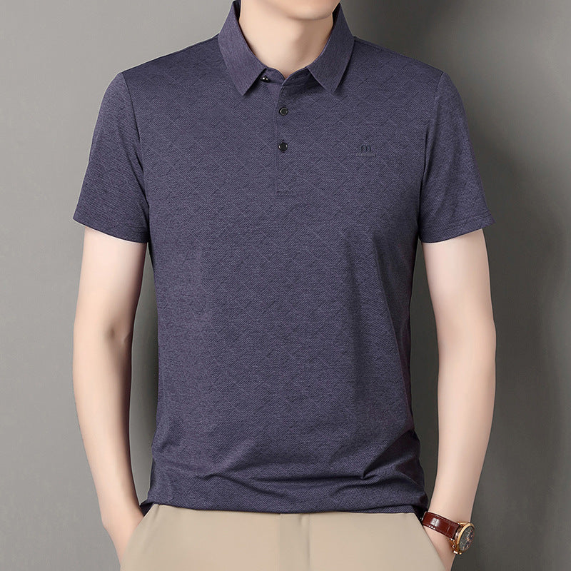 Textured Knit Polo