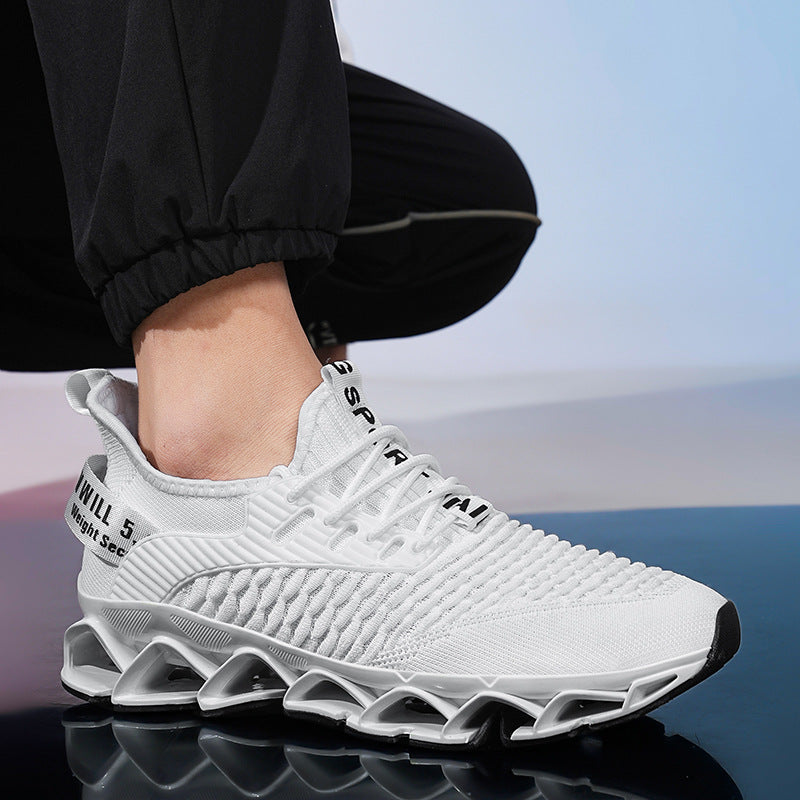 Blade-Sole Running Shoes