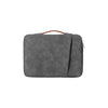 Dark gray leathery