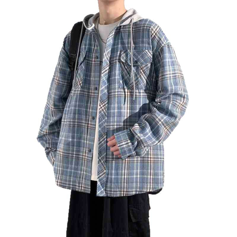 Flannel Hoodie Jacket