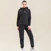 Double-zipper black women's model