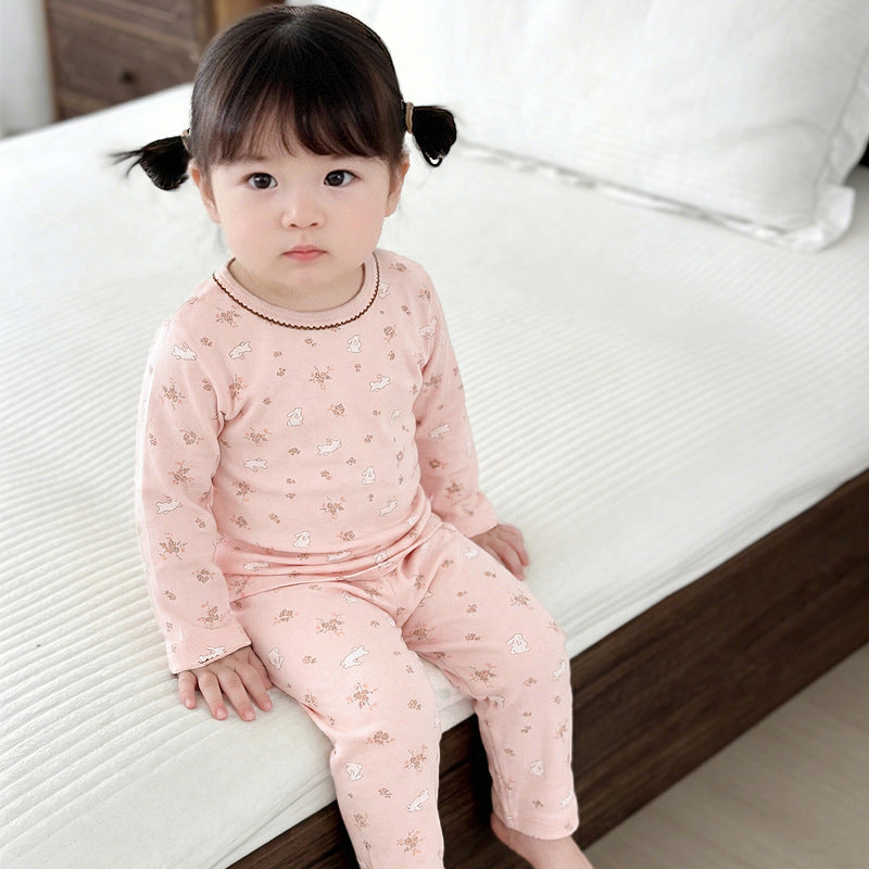 Lycra Cotton Kids' Lounge Set