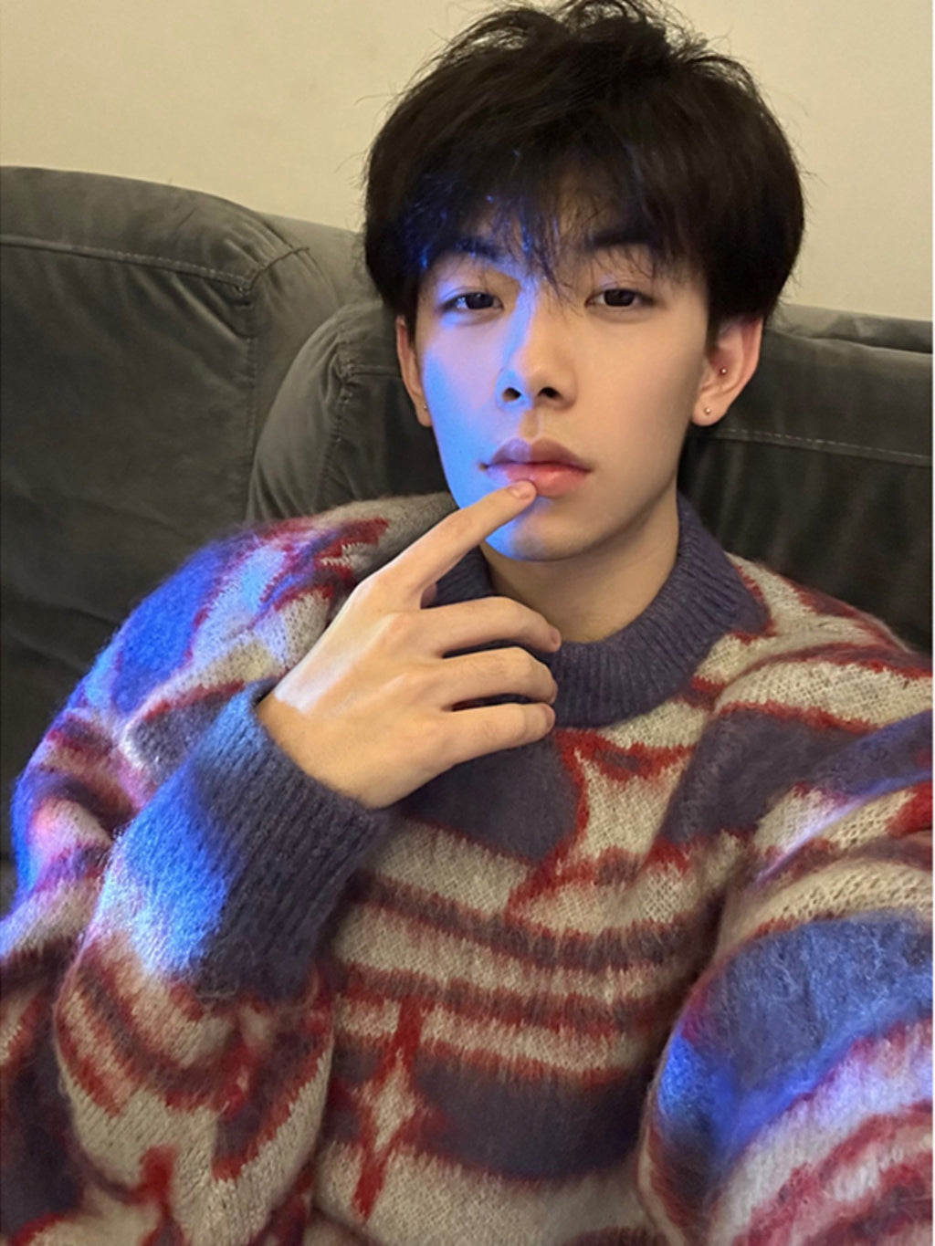 Cozy Textured Knit Pullover