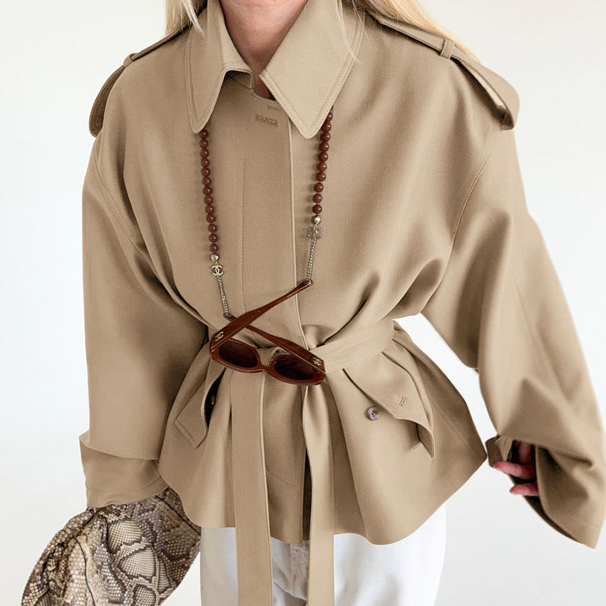 Belted Trench Jacket
