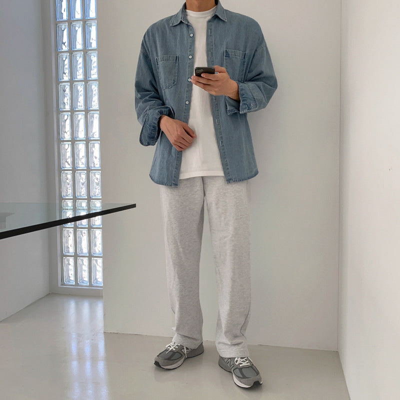 lightweight Denim Overshirt