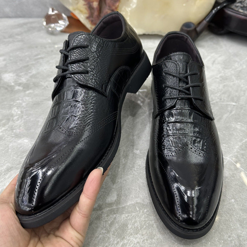 Soft Leather Business Casual Shoes