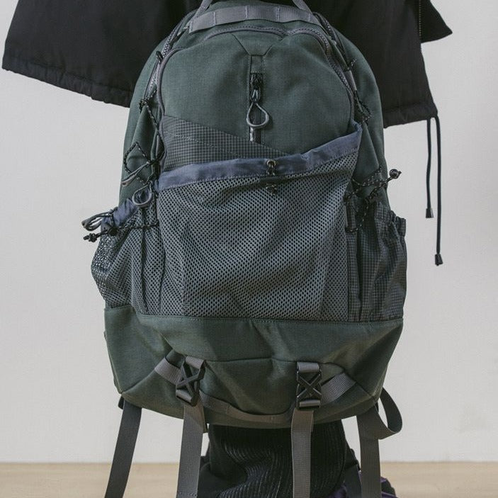 MRDONG South Korea Purchasing Men's and Women's Large Capacity Outdoor Hiking Bag Travel Mesh Drawstring Backpack Breathable