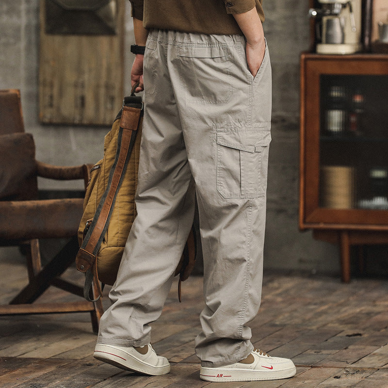 Multi-Pocket Workwear Trousers