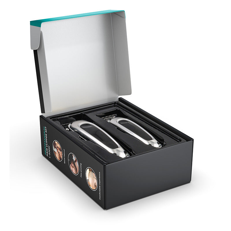 Cross-border mother-in-law machine electric hair clipper set electric clipper engraving electric clipper digital display waterproof