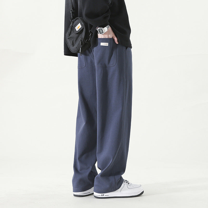 Relaxed Fit Drape Trousers