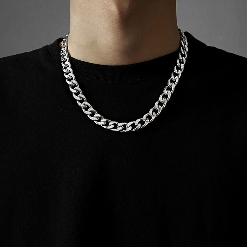 Titanium Steel Cuban Link Chain