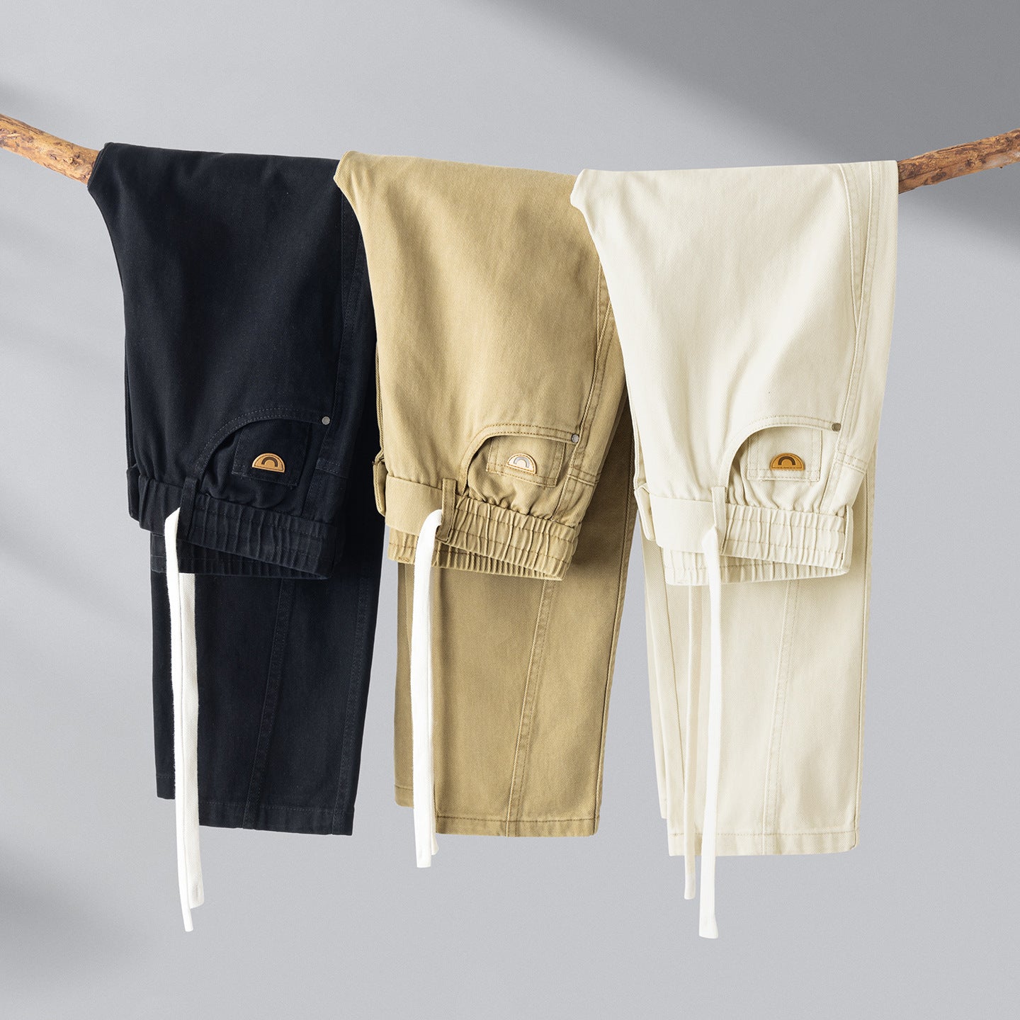 Relaxed-Fit Straight-Leg Trousers