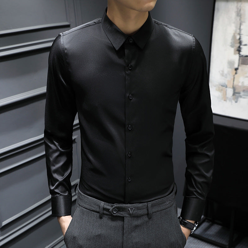 Wrinkle Free Silk Lustre Business Shirt