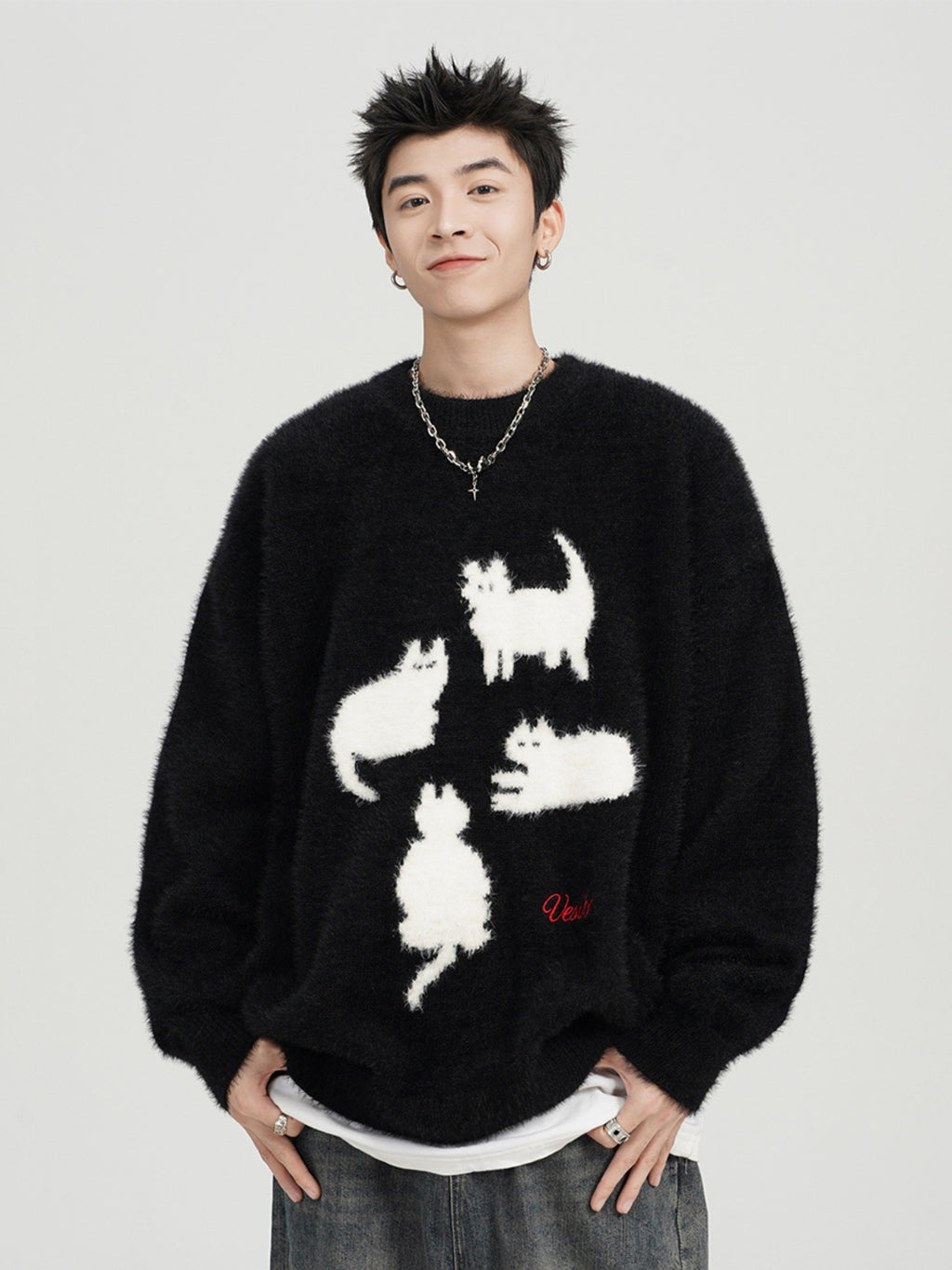 Silhouette Mohair Knit