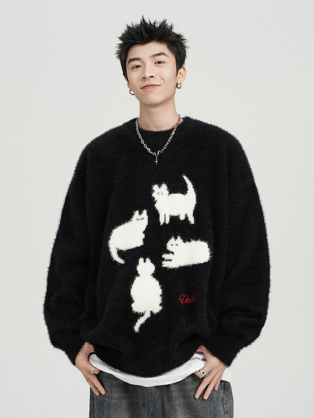 Silhouette Mohair Knit