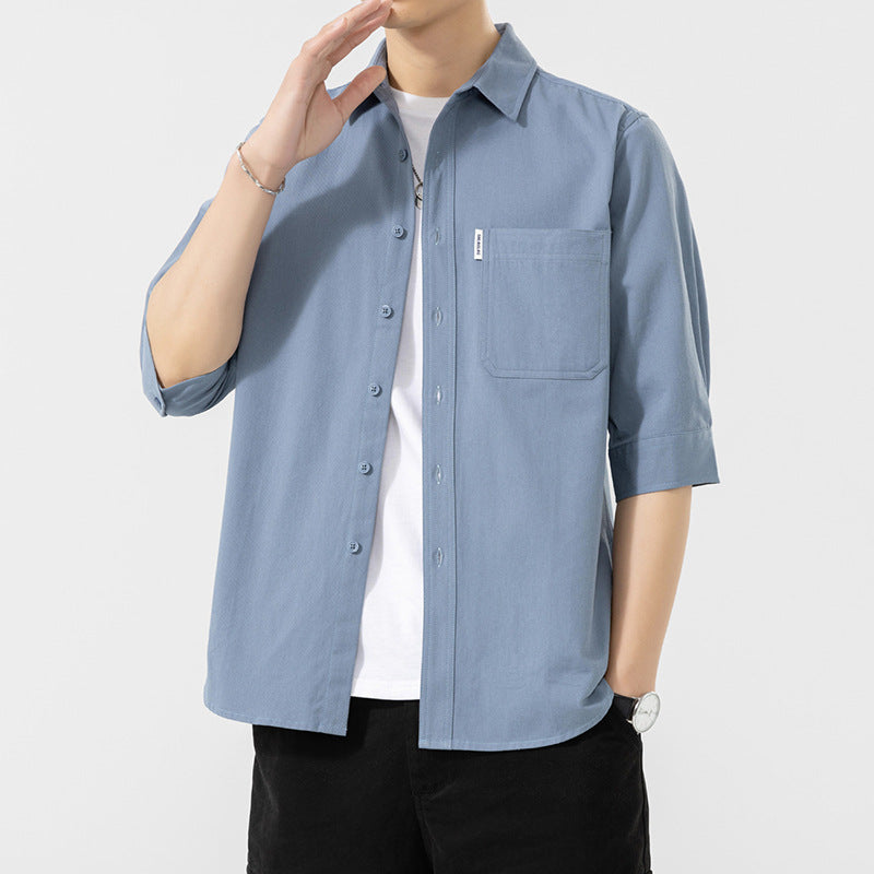 Men's Casual Button-Down Shirt