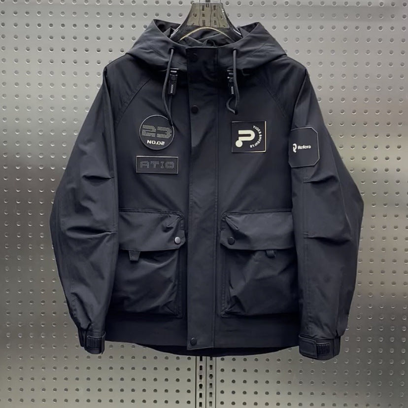 Versatile hooded jacket