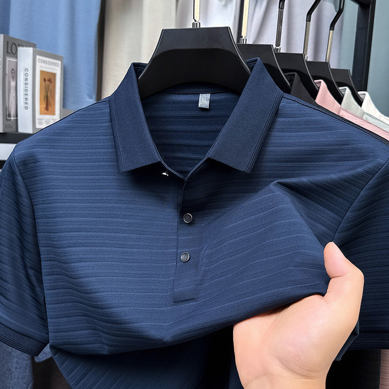 Seamless Ribbed Polo
