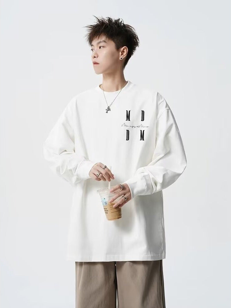 Embroidered Crewneck Sweatshirt