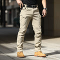 Cross-border outdoor archon tactical pants stretch fabric city special service pants military fan multi-pocket cargo pants composite fabric