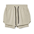 Men's Double-Layer Running Shorts