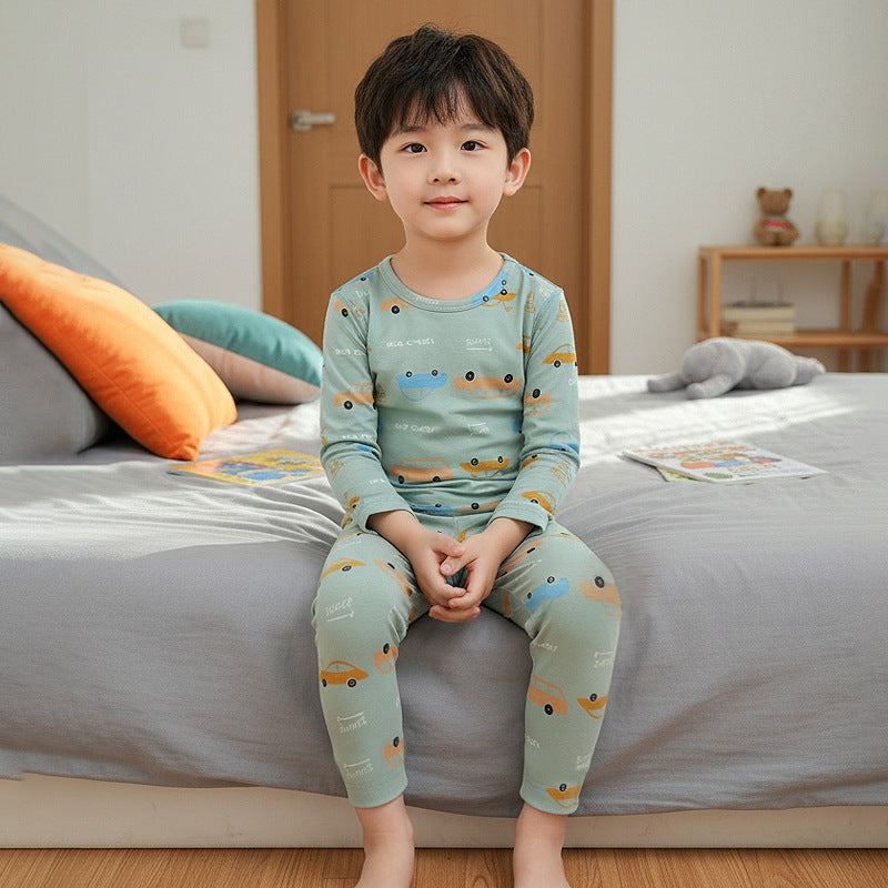 Lycra Cotton Kids' Lounge Set